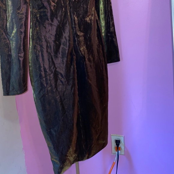 Chocolate Gold sequin dress - Picture 3 of 7